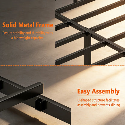 Full Size Metal Platform Bed Frame (75"×54")