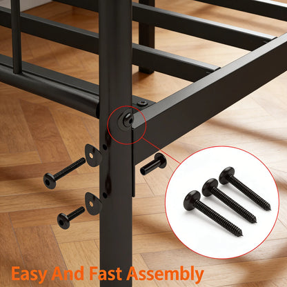 Full Size Metal Platform Bed Frame (75"×54")