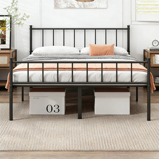 Full Size Metal Platform Bed Frame (75"×54")