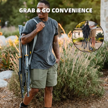 Extra-Wide Rocking Chair, 350lbs Weight Capacity, Cozy Backrest (Free Table Included)