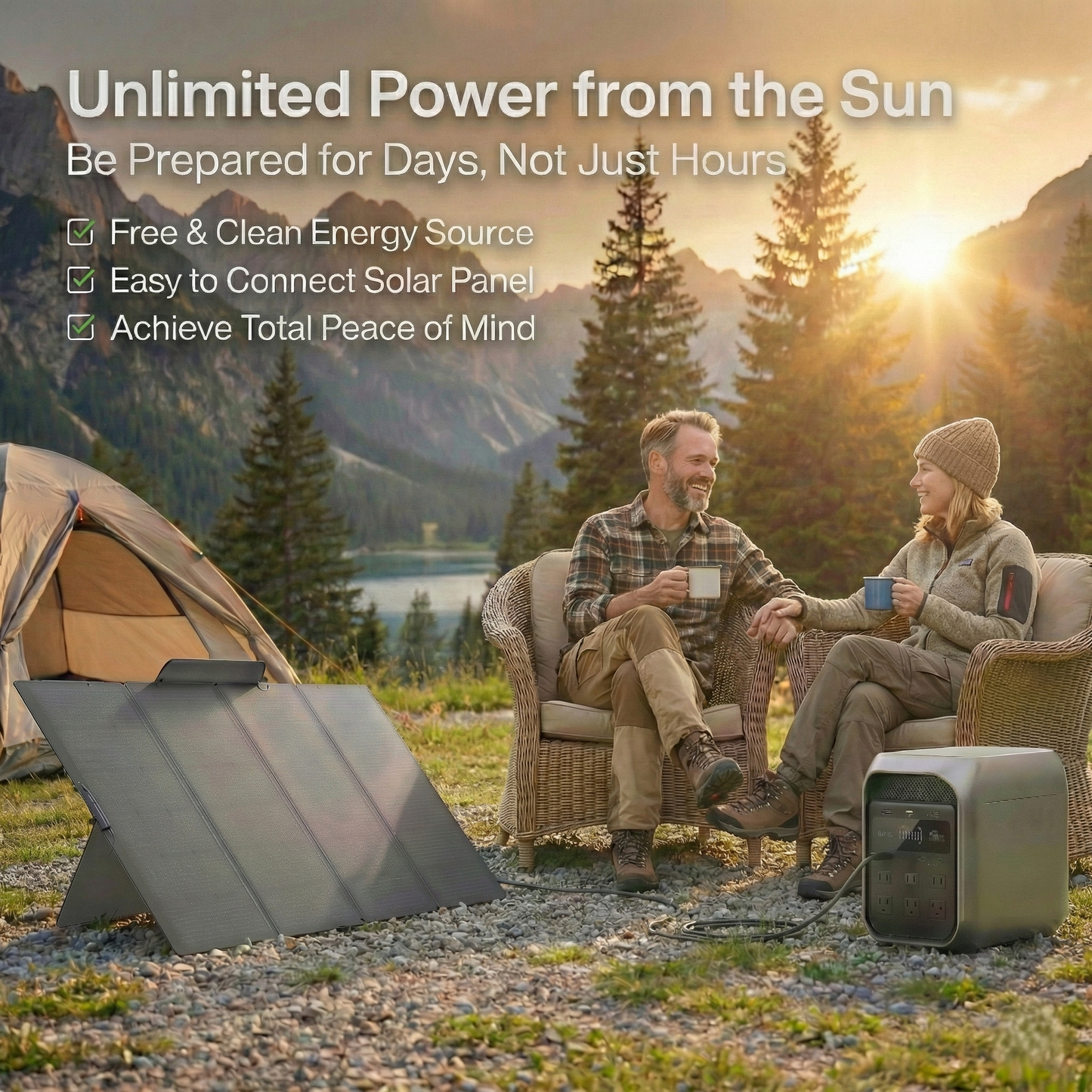 Stay Charged Anywhere: Solar + Massive Power = Your Ultimate Travel Companion