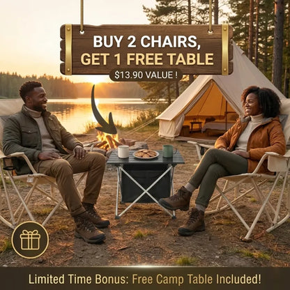 Extra-Wide Rocking Chair, 350lbs Weight Capacity, Cozy Backrest (Free Table Included)