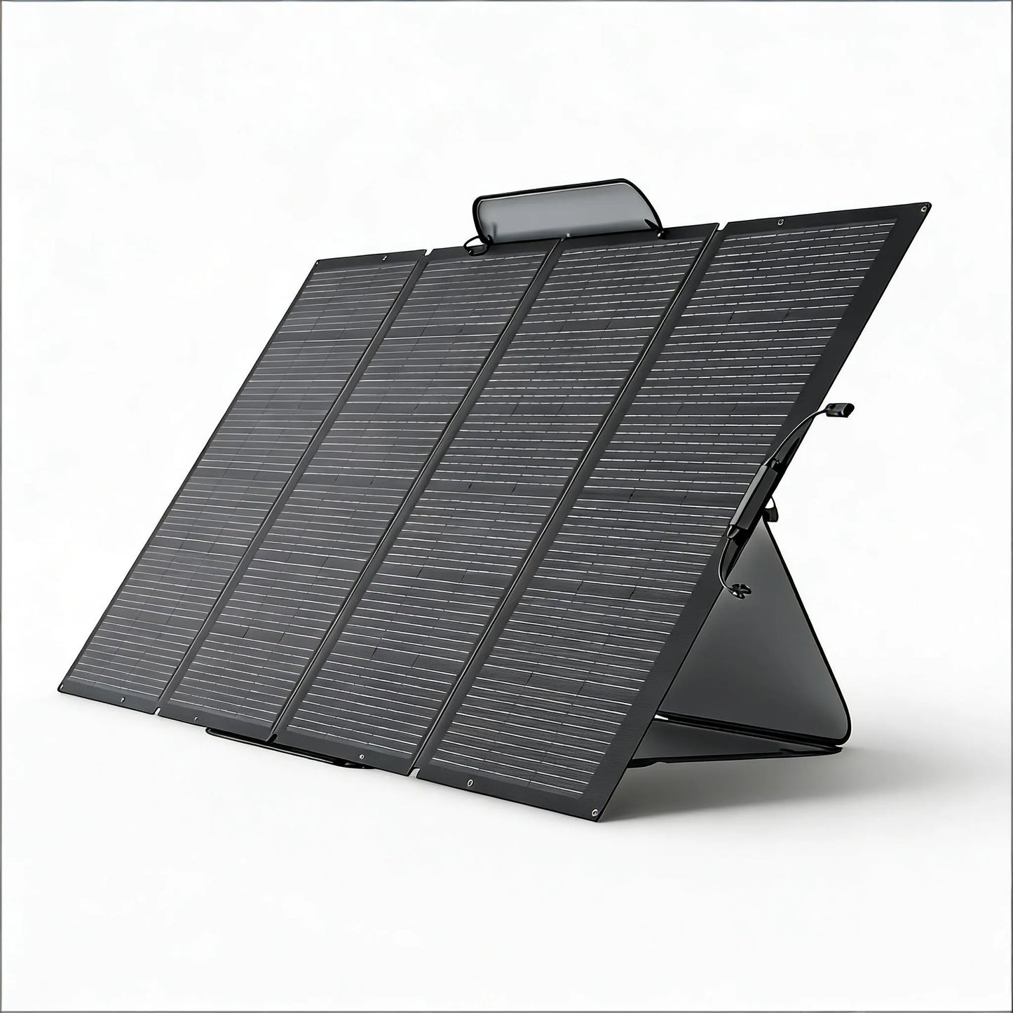 400W Portable Solar Panel, Foldable, IP68 Waterproof with Stand