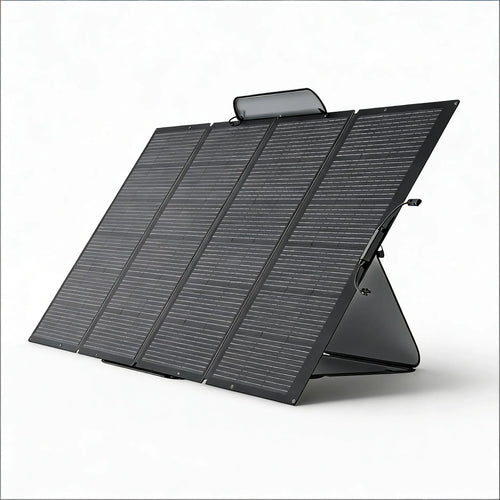400W Portable Solar Panel, Foldable, IP68 Waterproof with Stand